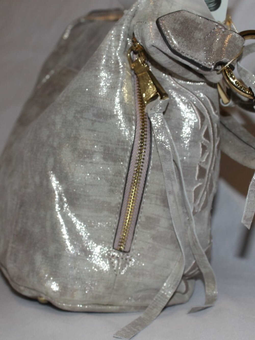 Aimee Kestenberg pebbled Leather Hobo Bag - Picture 4 of 5